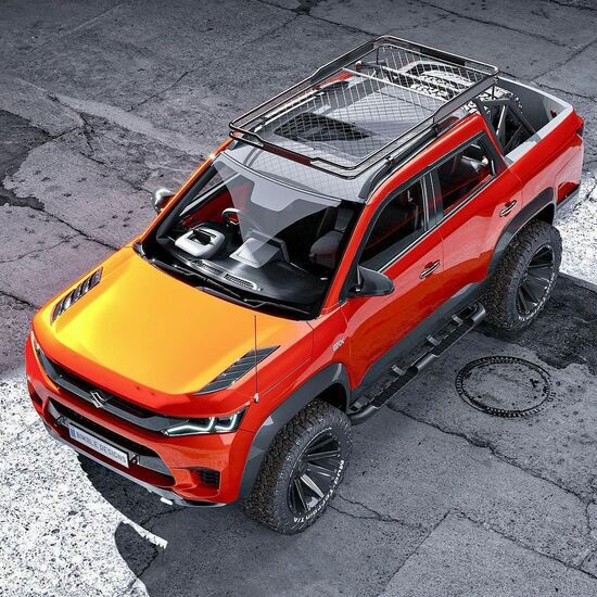 (عکس) پیکاپ مفهومی مبتنی بر سوزوکی ماروتی برزا (عکس) پیکاپ مفهومی مبتنی بر سوزوکی ماروتی برزا