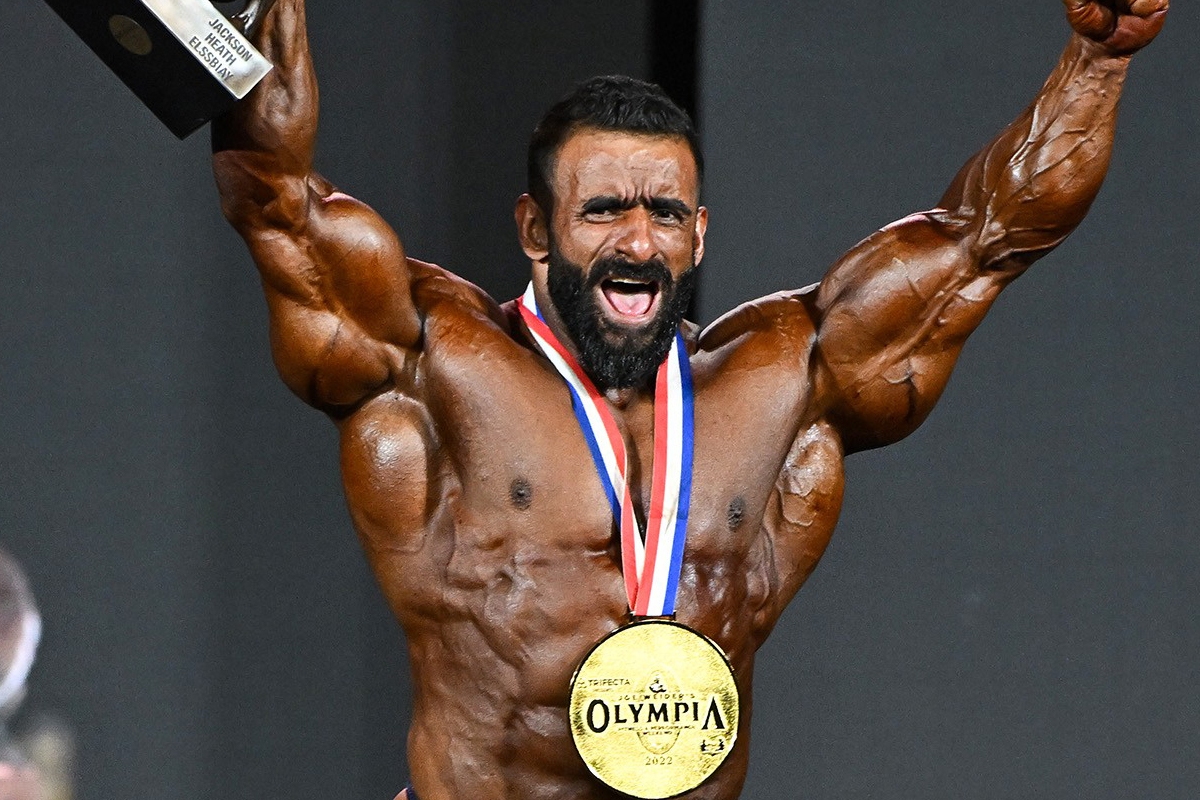 هادی چوپان قهرمان مستر المپیا