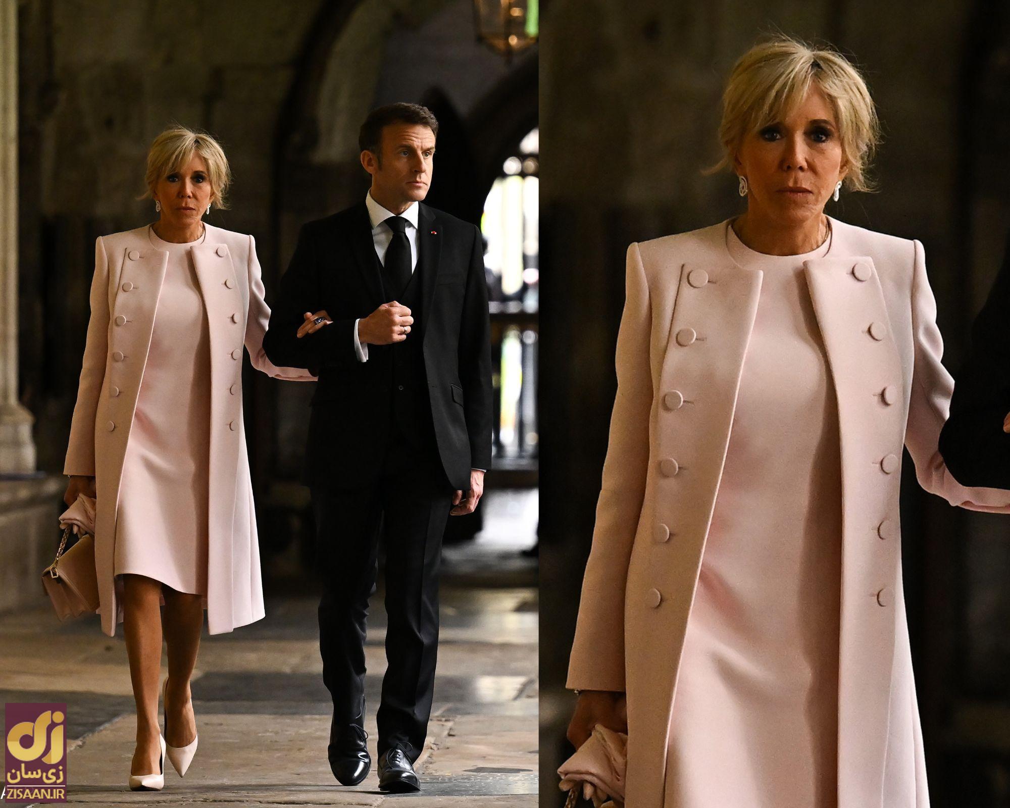ماکرون و بانوی اول فرانسه