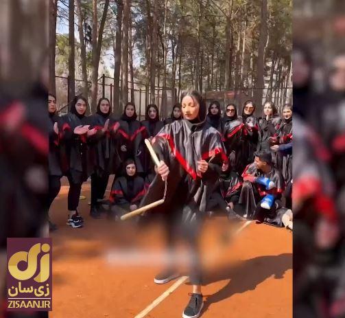 ویدئوی پر سروصدای جشن فارغ‌التحصیلی دانشجویان تربیت بدنی دانشگاه اصفهان