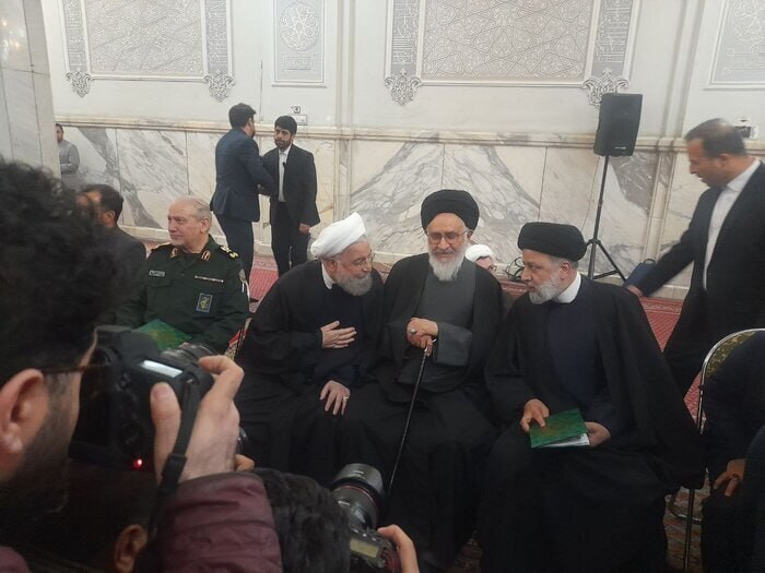 حسن روحانی و رئیسی با هم دیدار کردند