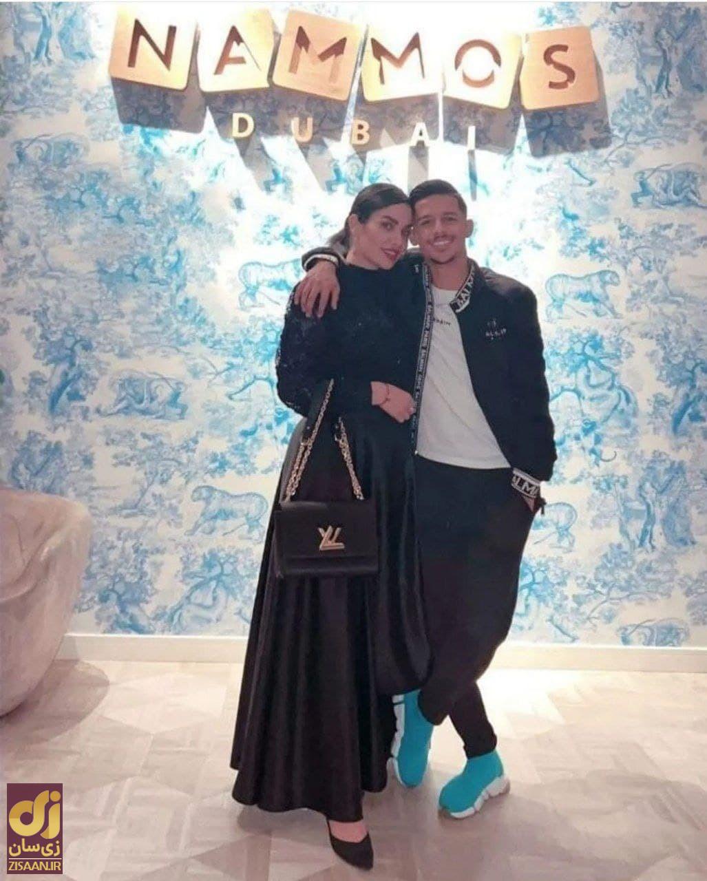 مهدی قایدی و همسرش