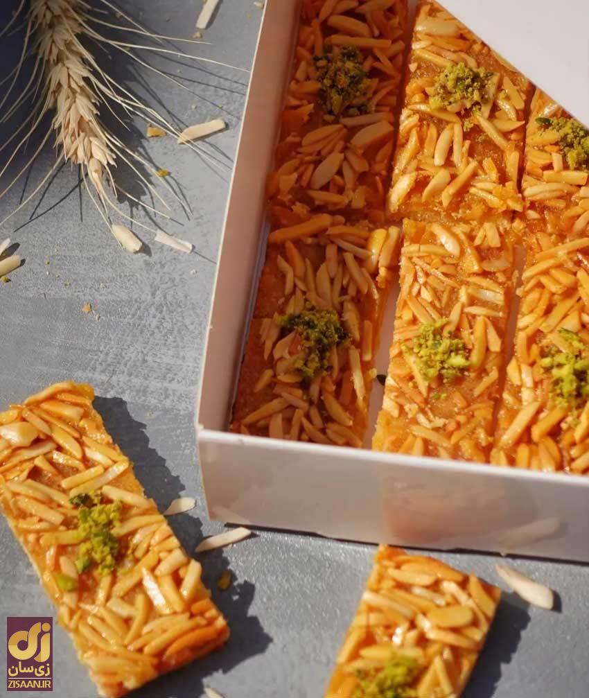 طرز تهیه شیرینی ملکه بادام برای عید نوروز