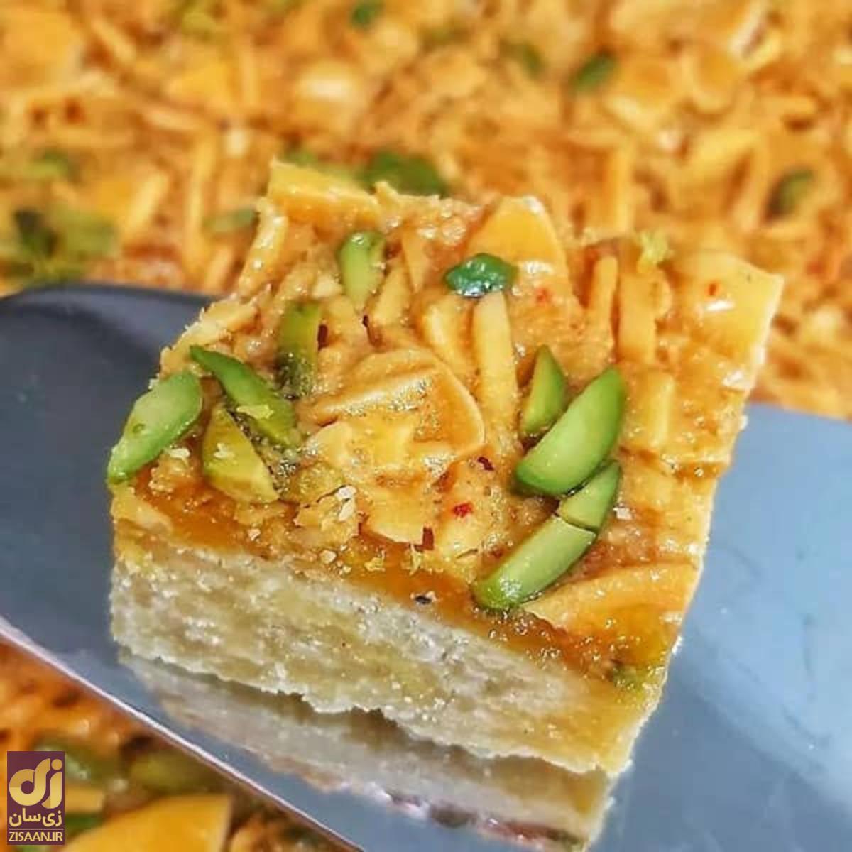 طرز تهیه شیرینی ملکه بادام برای عید نوروز