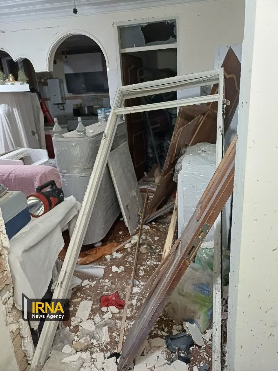 (عکس) اولین تصاویر از حادثه انفجار مواد محترقه در همدان