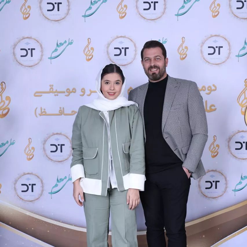 (عکس) تصویر‌ی جدید از پژمان بازعی و دخترش نفس