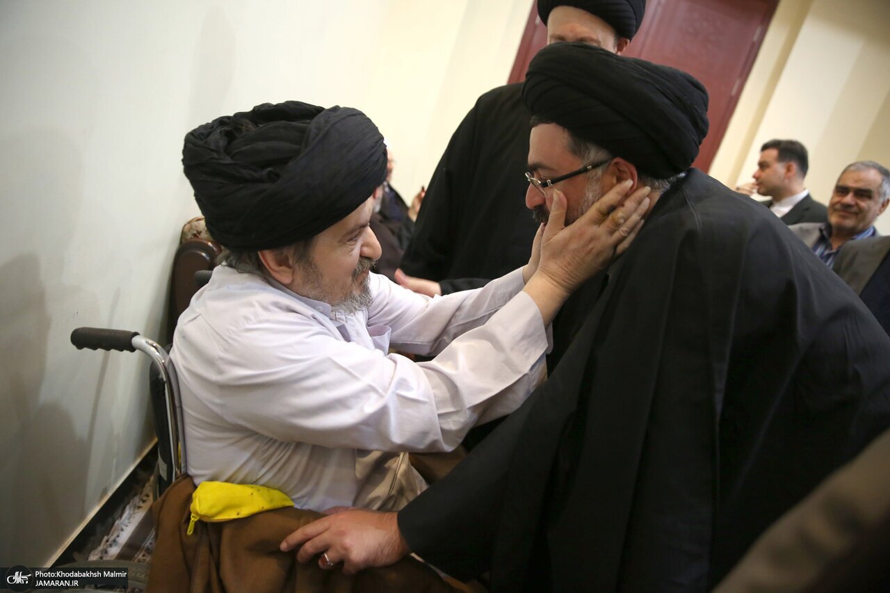 (عکس) تصویری متفاوت از خوش و بش سیدیاسر خمینی با نوه ارشد امام (ره)