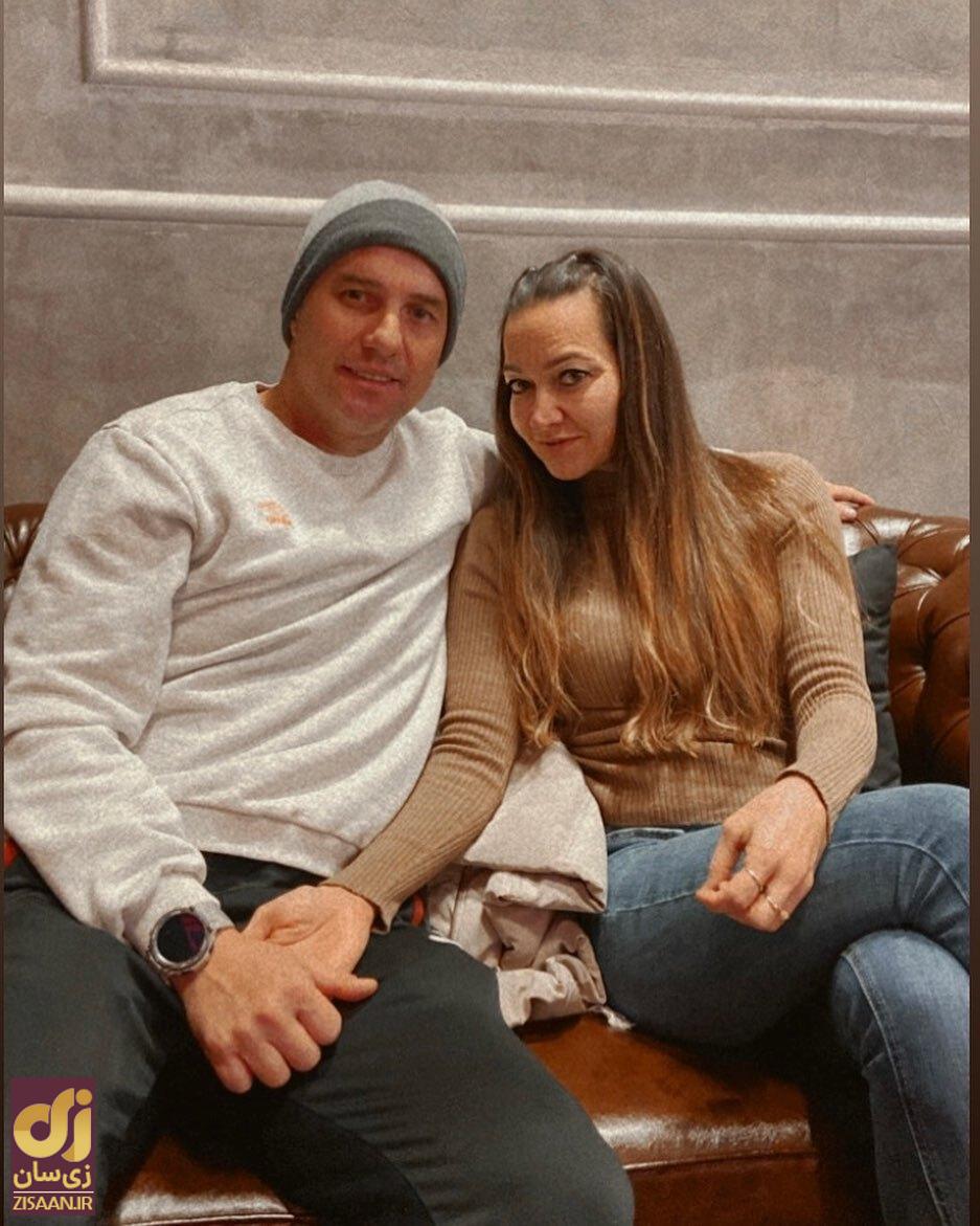 اوسمار سرمربی پرسپولیس و همسرش در کافه‌ای در تهران +عکس