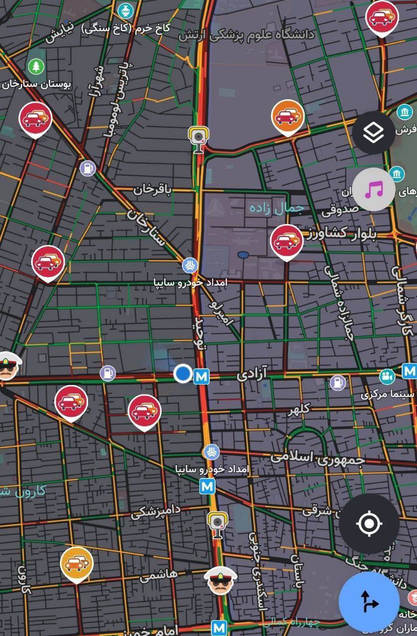 (تصاویر) تهران قفل شد