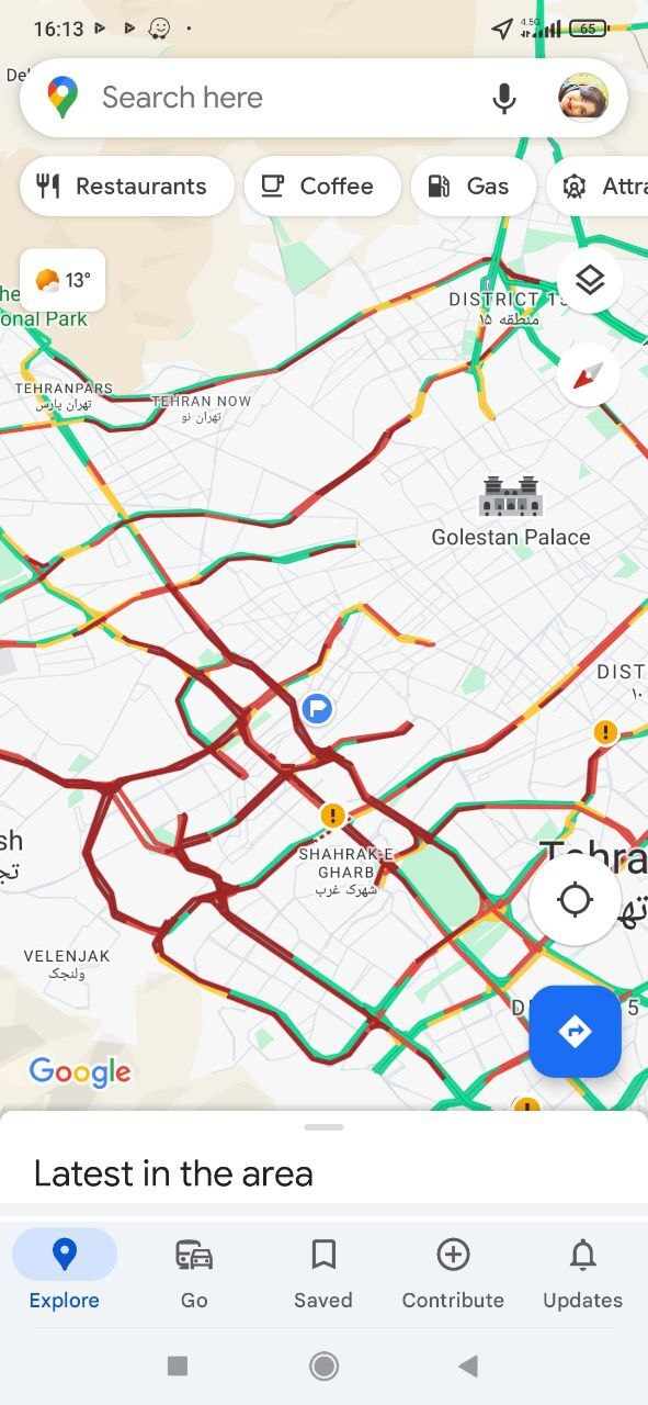 (تصاویر) تهران قفل شد