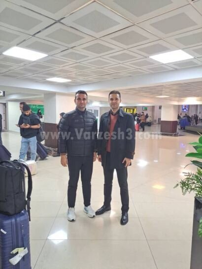 (عکس) داور دربی به تهران رسید
