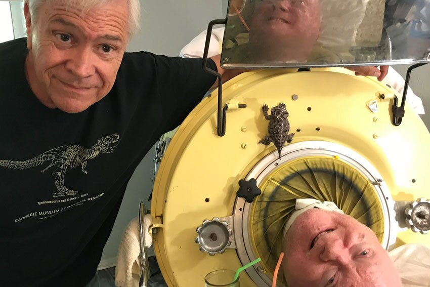 درگذشت مردی که ۷۰ سال با «ریه آهنین» زندگی کرد