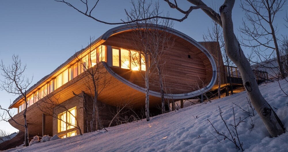 (عکس) درباره زیباترین خانه کوهستانی آمریکا