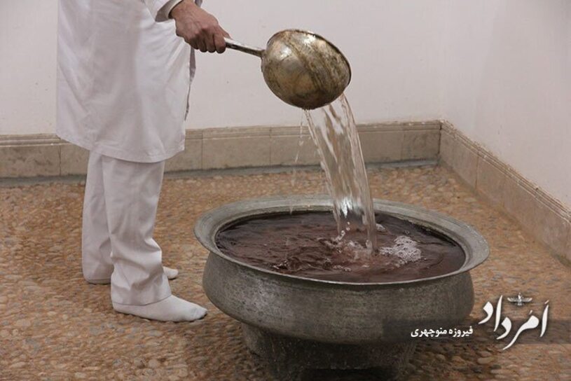 (عکس) آیین واجیشت گهنبار پایان سال در آتشکده یزد (عکس) آیین واجیشت گهنبار پایان سال در آتشکده یزد