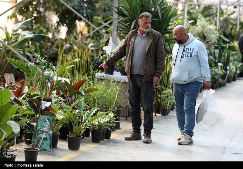 (تصاویر) بازار گل و گیاه اصفهان در آستانه نوروز