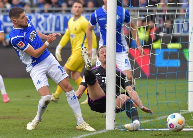 تصویر ترسناک برای بایرن: لحظه مصدومیت کین