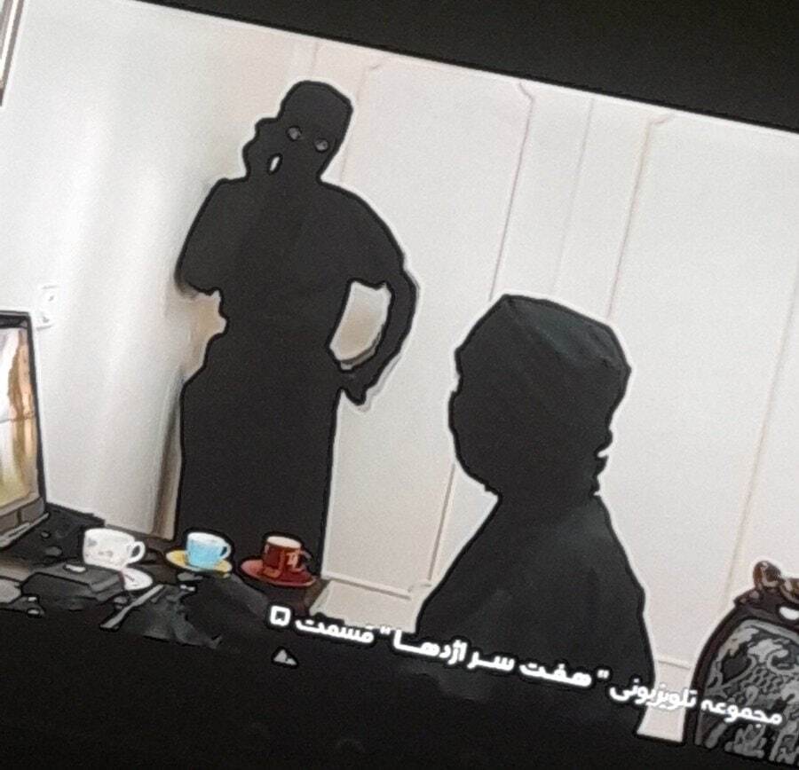 (عکس) تصویری خنده‌داری که از سریال امنیتی تلویزیون وایرال شد