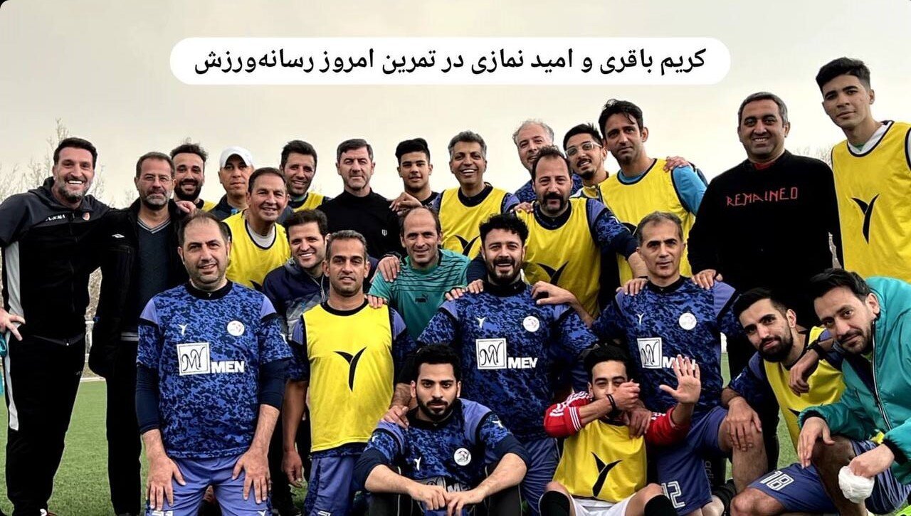 (عکس) سورپرایز ویژه عادل فردوسی‌پور برای تولد کریم باقری