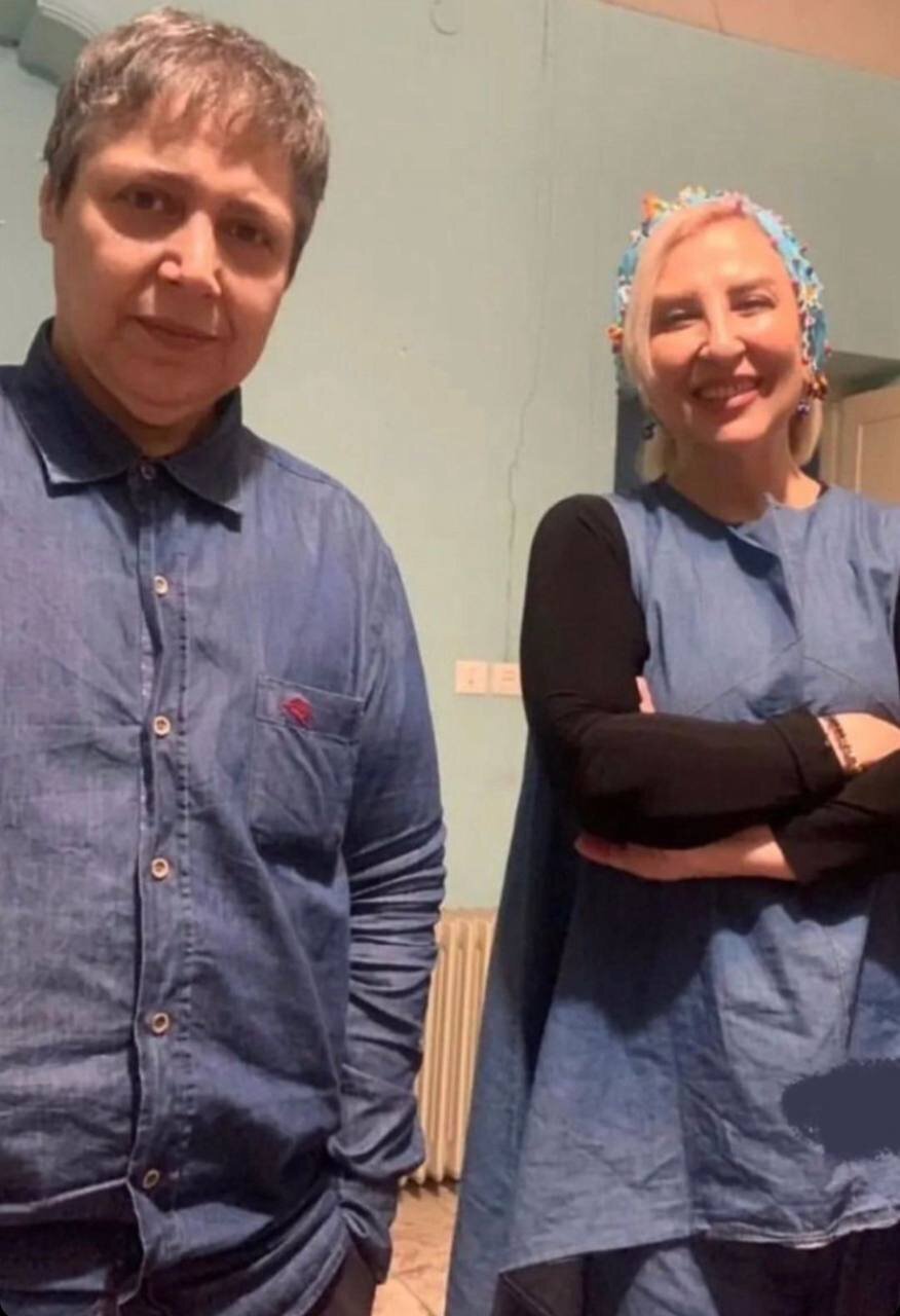 (عکس) مازیار لرستانی برای جشن تولد این بازیگر زن ریش‌های خود را تراشید!