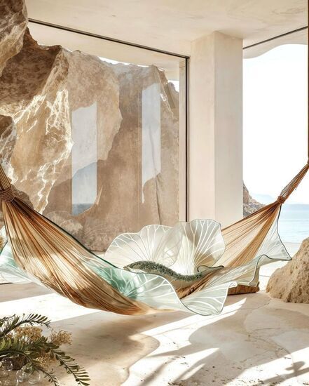 (عکس) ایده های جذاب برای خواب رویایی کنار دریا و کویر