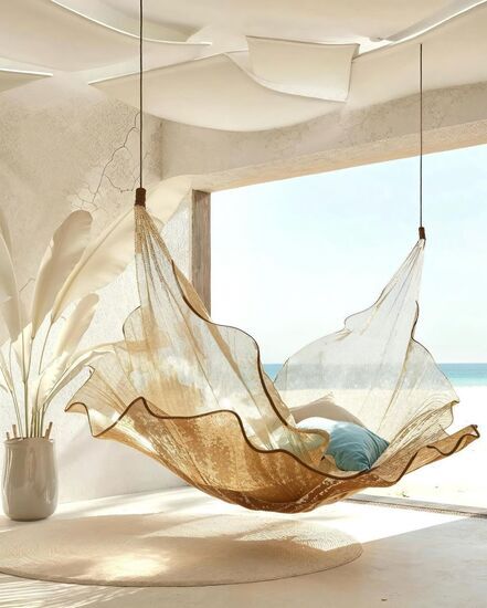 (عکس) ایده های جذاب برای خواب رویایی کنار دریا و کویر