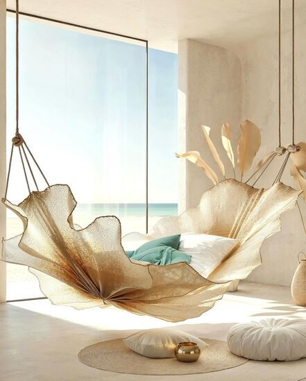 (عکس) ایده های جذاب برای خواب رویایی کنار دریا و کویر