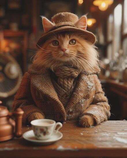 (تصاویر) هوش مصنوعی گربه ها را به شهر آورده است!