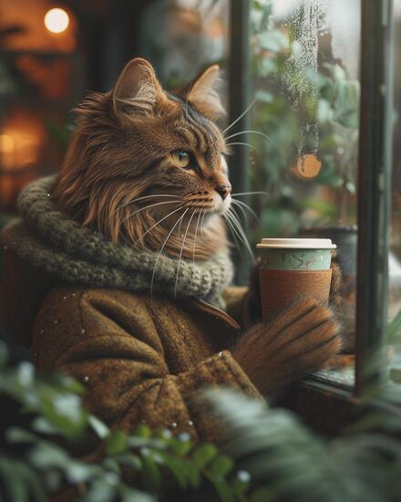 (تصاویر) هوش مصنوعی گربه ها را به شهر آورده است!