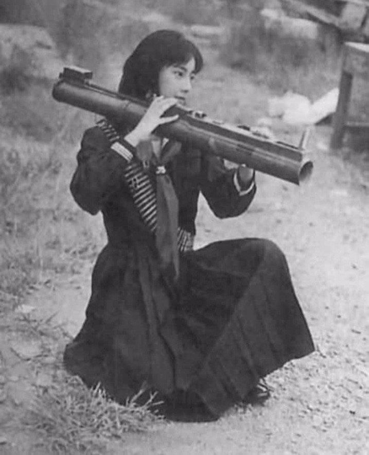 (عکس) خانم مبارز ژاپنی که مورد علاقه حماس است!