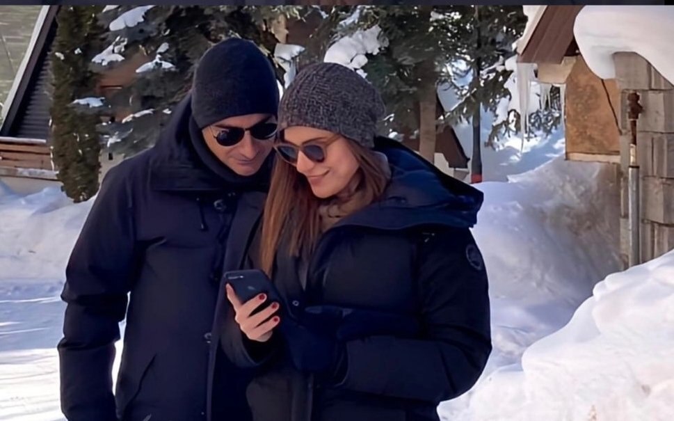 (تصاویر) استایل فوق‌العاده زیبای سحر دولتشاهی در کنار همایون شجریان