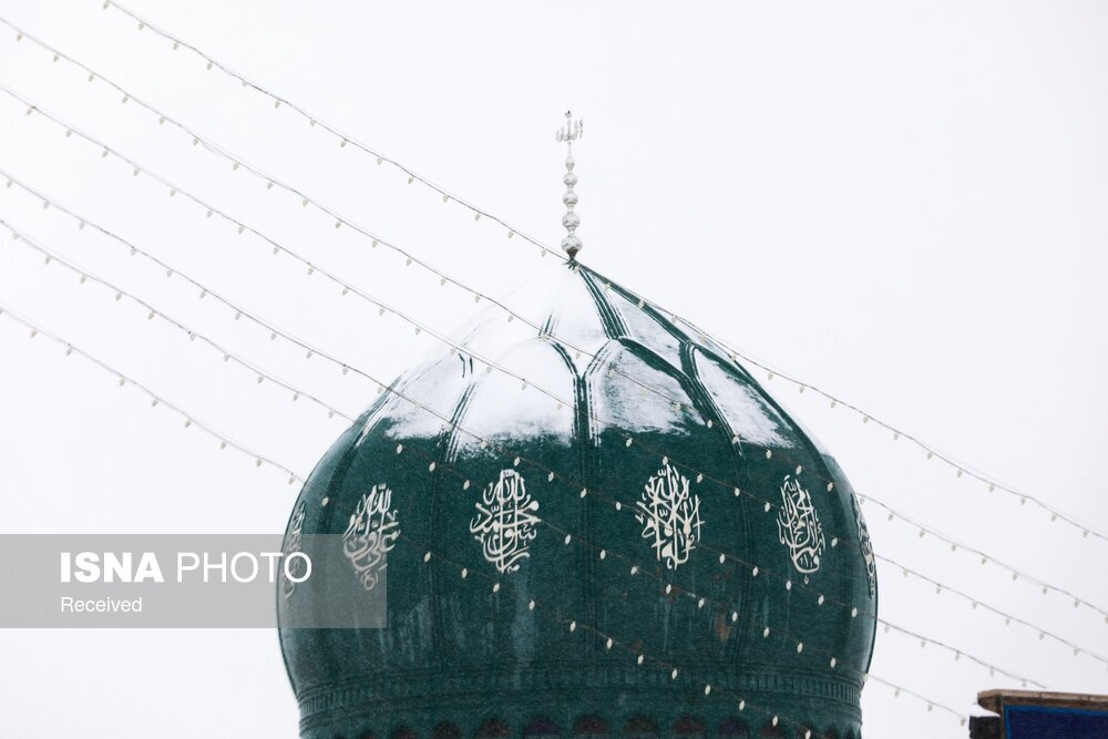 (تصاویر) روز برفی جمکران