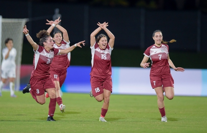 (عکس) عربستان سعودی میزبان مسابقات بین المللی فوتبال زنان