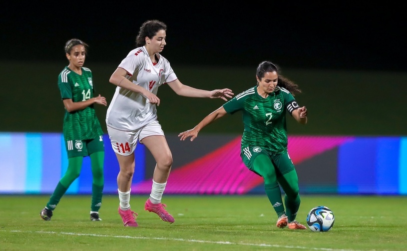 (عکس) عربستان سعودی میزبان مسابقات بین المللی فوتبال زنان
