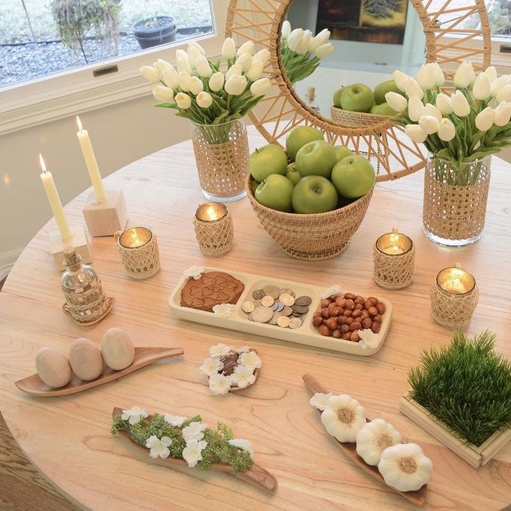 (عکس) چگونه یک سفره هفت سین زیبا داشته باشیم؟