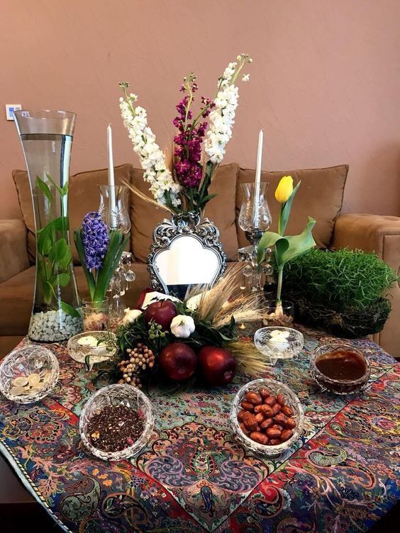 (عکس) چگونه یک سفره هفت سین زیبا داشته باشیم؟