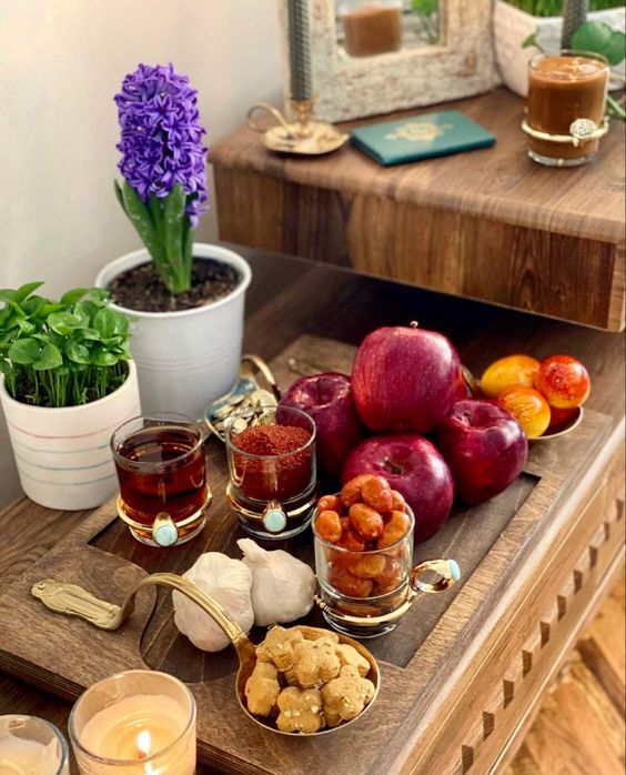 (عکس) چگونه یک سفره هفت سین زیبا داشته باشیم؟