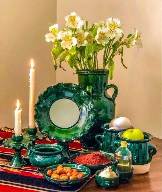 (عکس) چگونه یک سفره هفت سین زیبا داشته باشیم؟