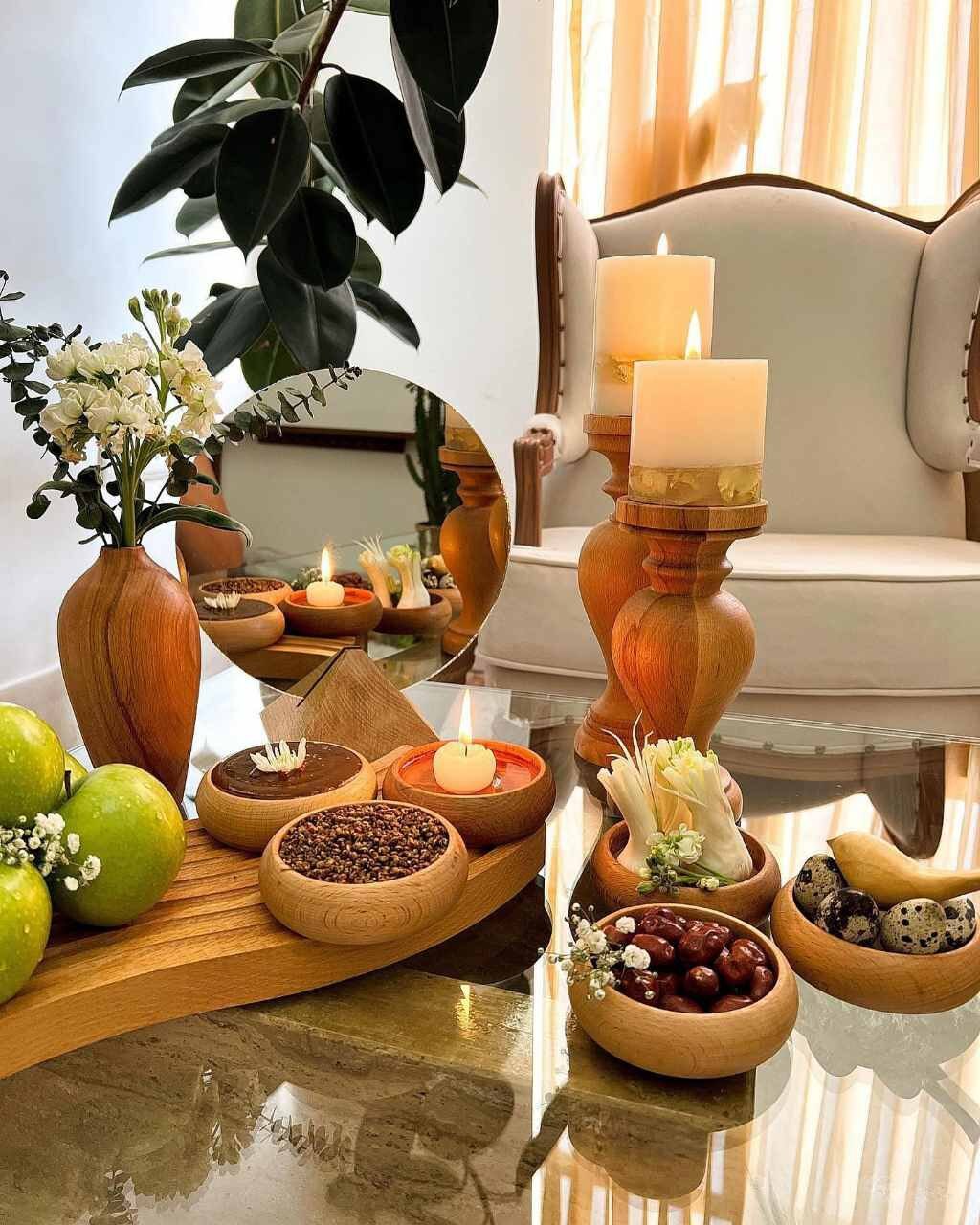 (عکس) چگونه یک سفره هفت سین زیبا داشته باشیم؟