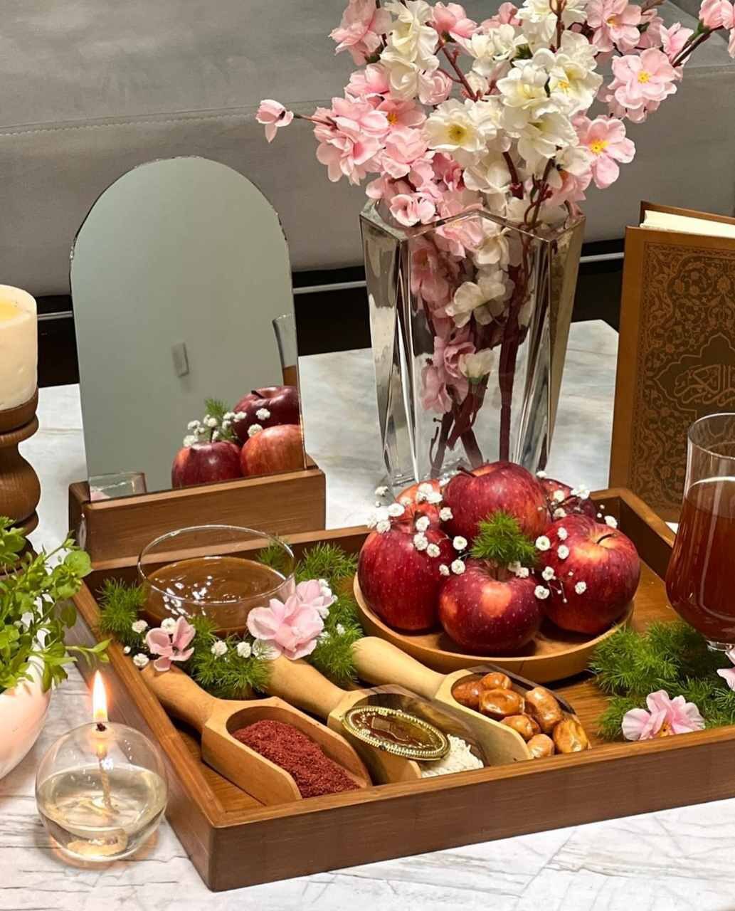 (عکس) چگونه یک سفره هفت سین زیبا داشته باشیم؟