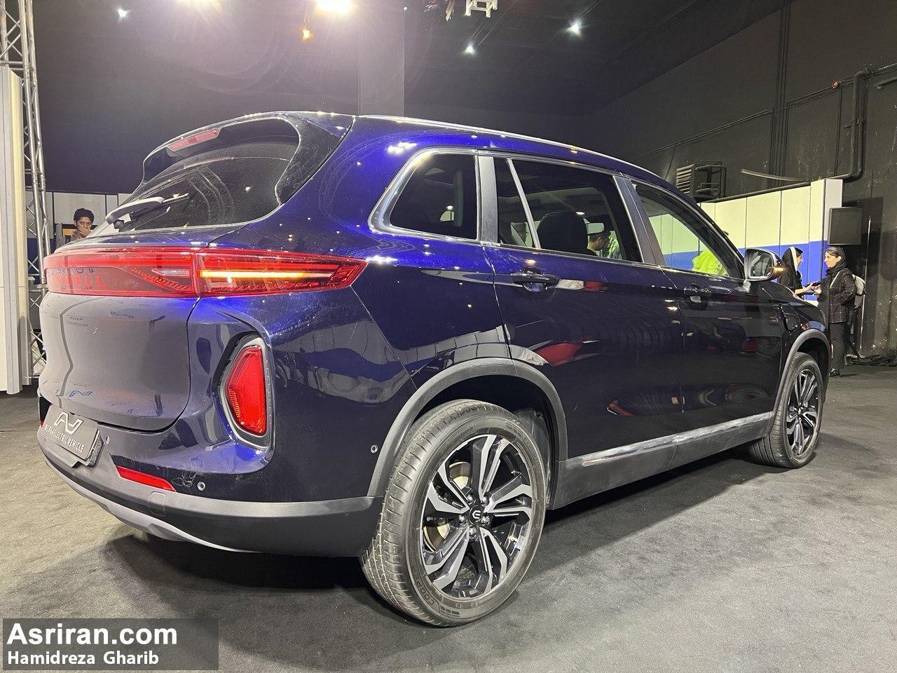 آغاز فروش اینترنتی اولین خودرو شاسی بلند تمام برقی بازار ایران