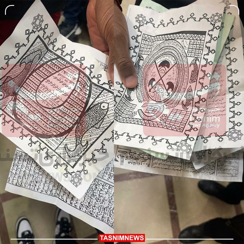 (عکس) کشف دعا و وسایل مربوط به جادو و جنبل در رختکن پرسپولیس