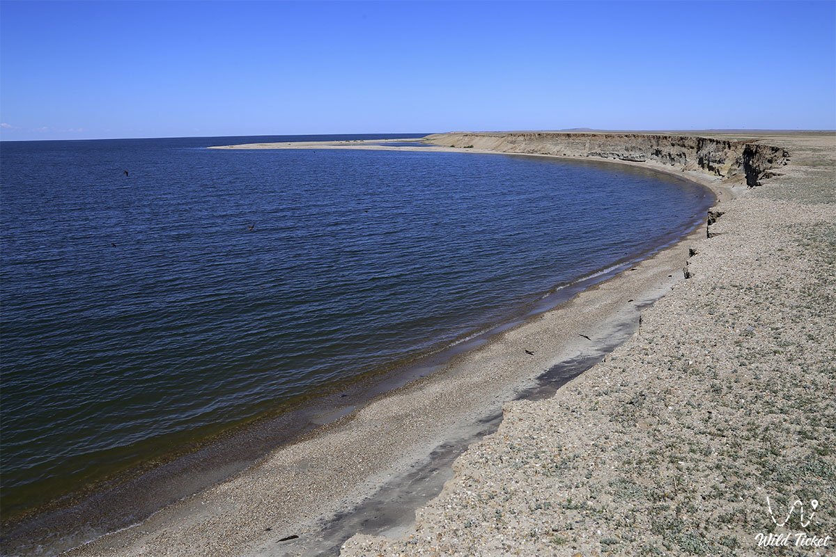 دریاچه تاریخی زیسان در قزاقستان