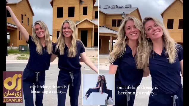 (تصاویر) شباهت این دو خواهر، همسرانشان را هم گول می‌زند