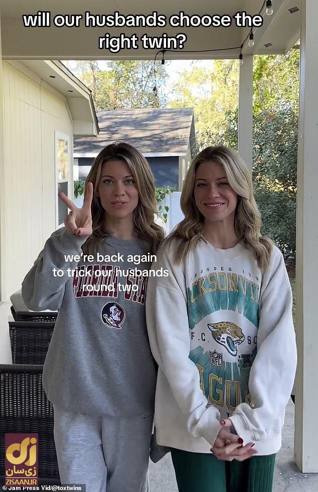 (تصاویر) شباهت این دو خواهر، همسرانشان را هم گول می‌زند