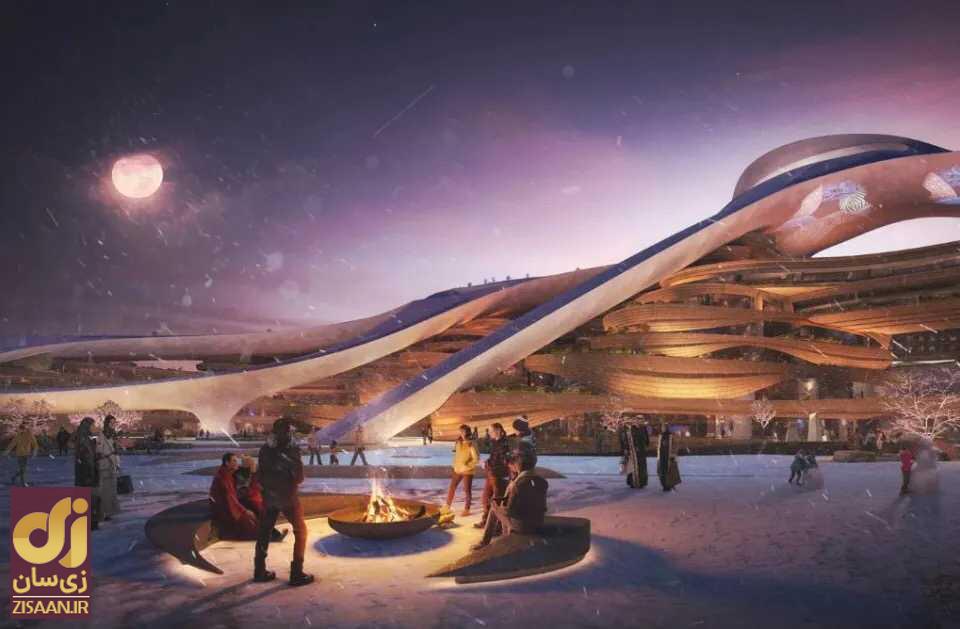 تروجینا دهکده توریستی عربستان