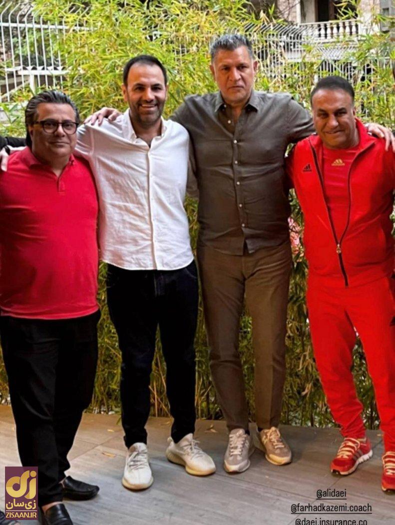 (تصویر) لاغری چشمگیر علی دایی؛ استایل شهریار پس از تغییر وزن