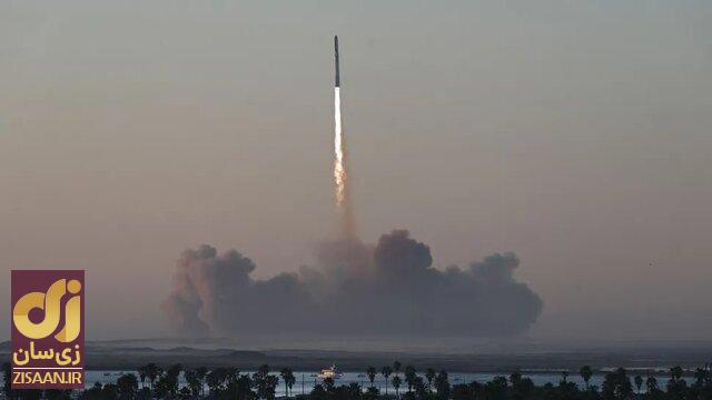 انتشار تصاویر موشک غول‌پیکر ۱۲۰ متری پیش از انفجار