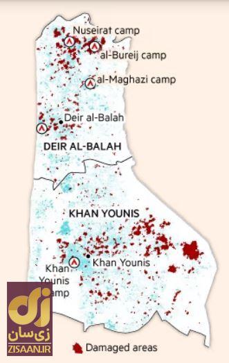 منطقه خان یونس و دیرالبلاح