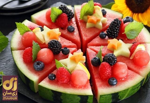 روش‌های حرفه‌ای و ساده برای تزیین هندوانه شب یلدا + عکس و فیلم