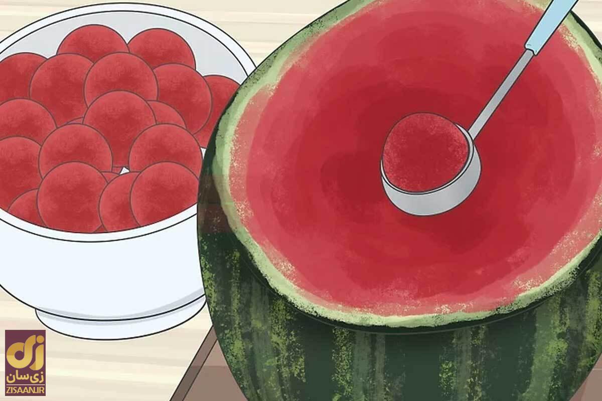 روش‌های حرفه‌ای و ساده برای تزیین هندوانه شب یلدا + عکس و فیلم